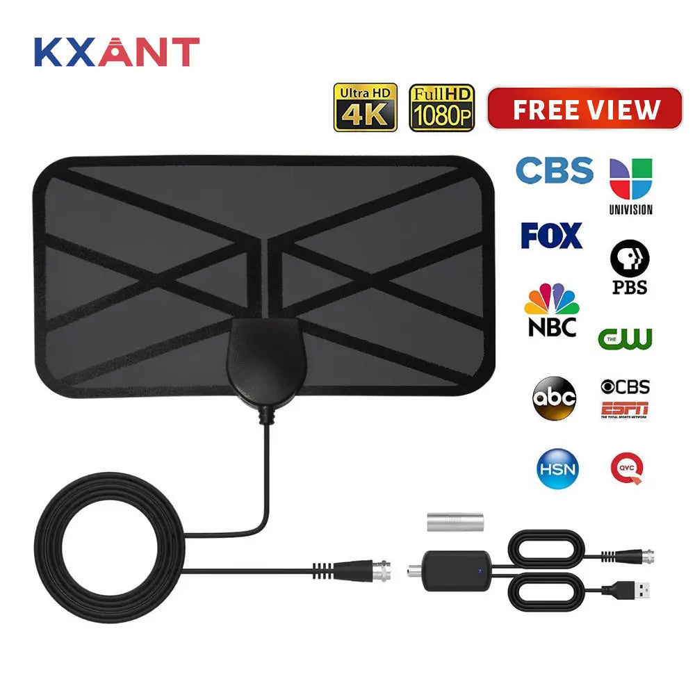 【Cumpărați 1, primiți 1 gratuit】Antenă TV 4K HD Freeview VHF UHF Receptor de semnal