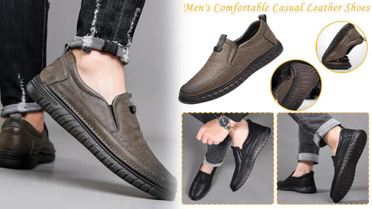 Men's Comfortable Casual Leather Shoes