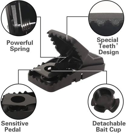 【Special timp limitat】4/6/8 buc capcană de șoarece reutilizabilă foarte sensibilă