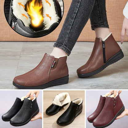 🔥Vânzare limitată în timp【35-41】👢Cizme din piele foarte calde