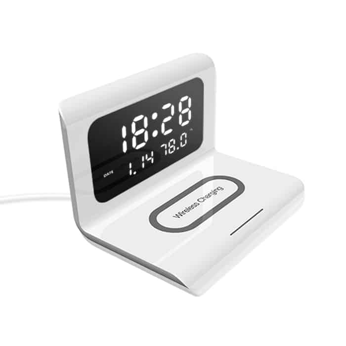 DigitalStation, statie de incarcare inovatoare, 4in 1incarcator wireless, ceas cu alarma, calendarsi termomentru - all in one!