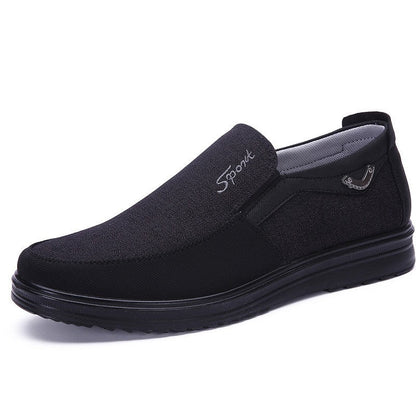 Ocazional Pantofi de pânză supradimensionați Respirabili De vârstă mijlocie și vârstnici 👟 Bărbați Must-Have Moale, anti-alunecare, primăvară și toamnă