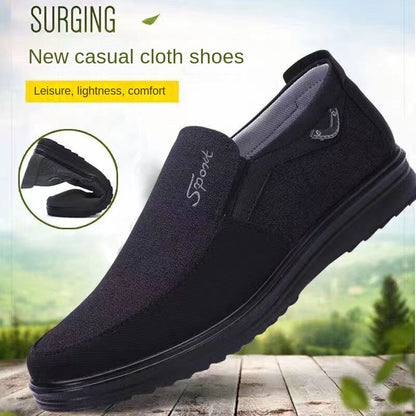 Ocazional Pantofi de pânză supradimensionați Respirabili De vârstă mijlocie și vârstnici 👟 Bărbați Must-Have Moale, anti-alunecare, primăvară și toamnă