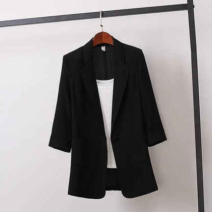 🔥【70%OFF】【Cumpără 1 primești 1 gratis】【M-4XL】2024 nou costum blazer de dama marime plus, casual si versatil