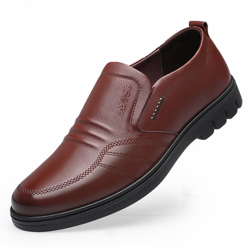 🔥【80%OFF】【39-44】2024 Piele moale Talpă moale Pantofi de afaceri pentru bărbați, confortabili și versatili