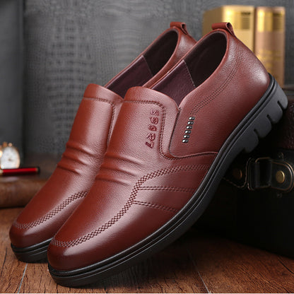 🔥【80%OFF】【39-44】2024 Piele moale Talpă moale Pantofi de afaceri pentru bărbați, confortabili și versatili