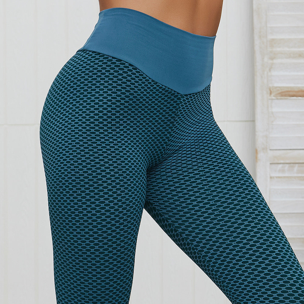 Leggings sport cu talie înaltă pentru culturism