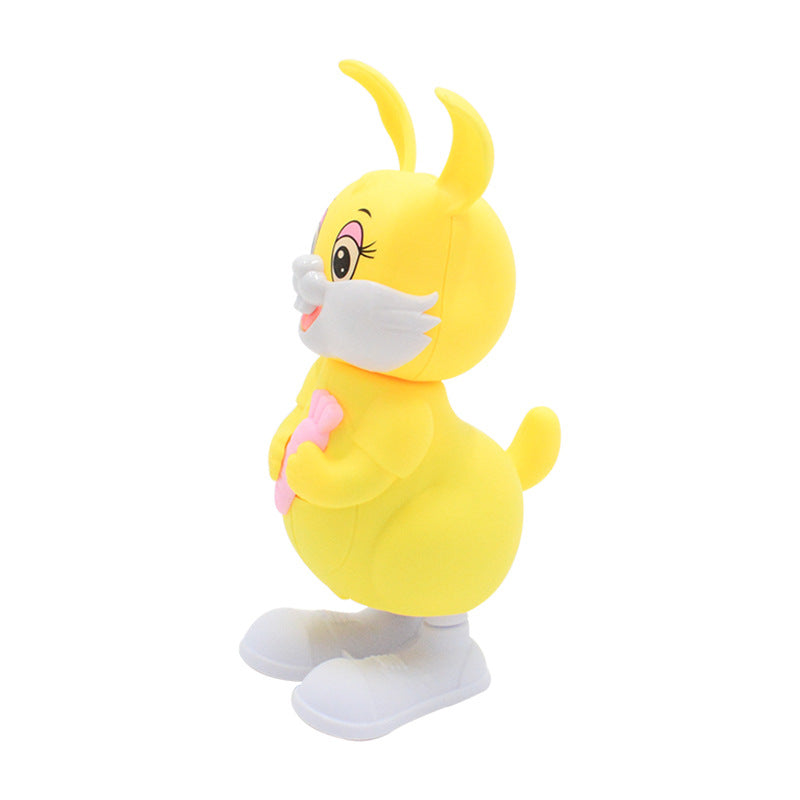 【12 bucăți】Jucărie cu ceas pentru copii Jumping Bunny