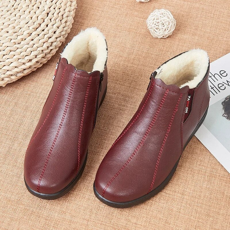 🔥Vânzare limitată în timp【35-41】👢Cizme din piele foarte calde