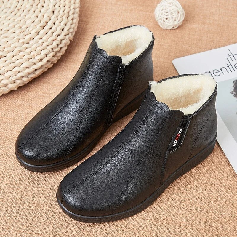 🔥Vânzare limitată în timp【35-41】👢Cizme din piele foarte calde