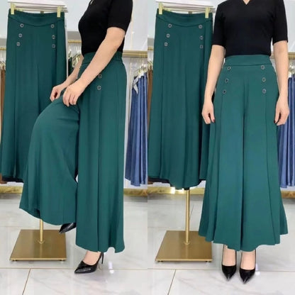 LAST DAY 49% OFF - [Comfort and Slim] Stylish Pleated Wide-leg Pants