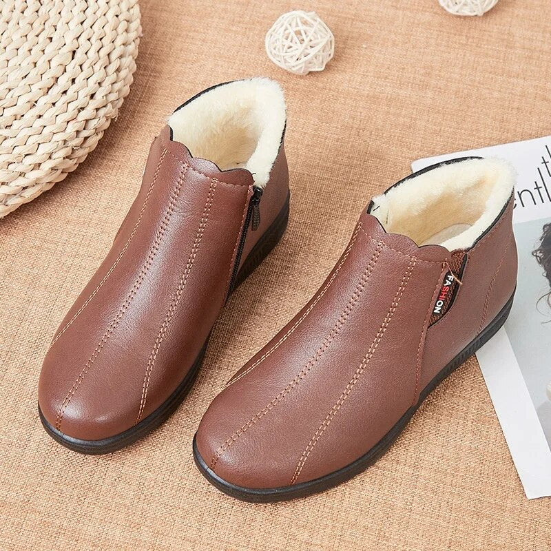 🔥Vânzare limitată în timp【35-41】👢Cizme din piele foarte calde