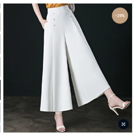 LAST DAY 49% OFF - [Comfort and Slim] Stylish Pleated Wide-leg Pants