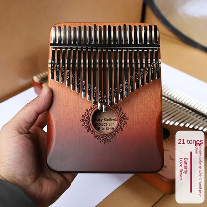 Instrument cu degetul kalimba de 17 tonuri pentru pian pentru începători