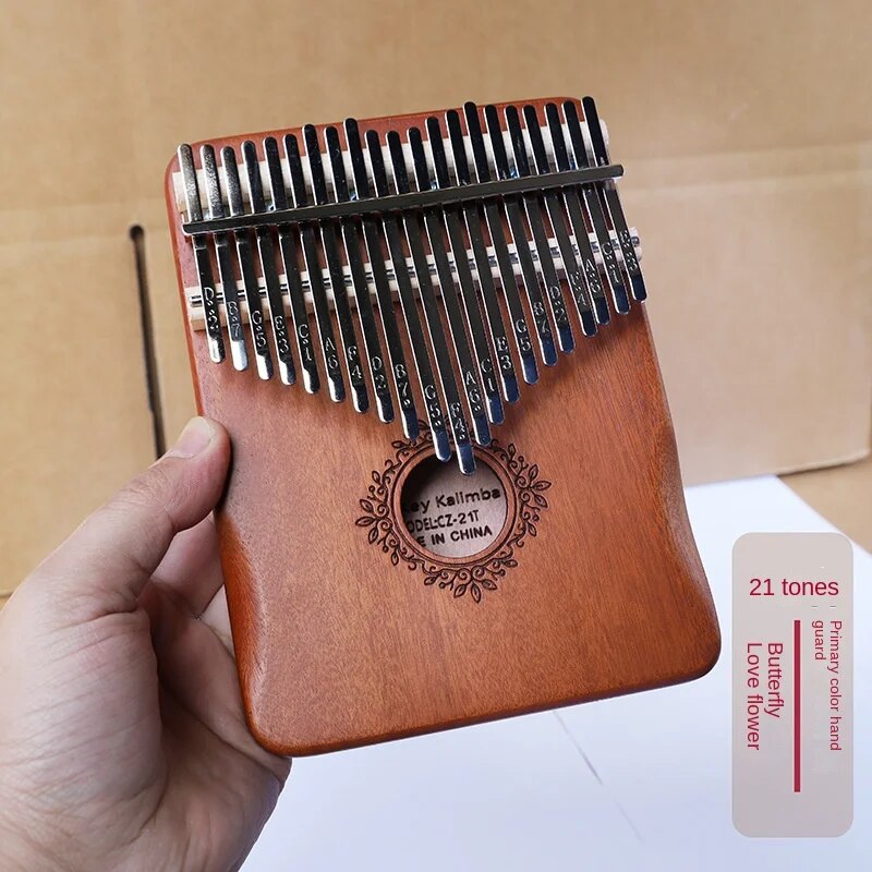 Instrument cu degetul kalimba de 17 tonuri pentru pian pentru începători